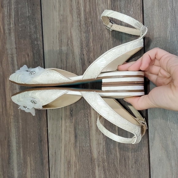 Betsey Johnson Willa Flats Pointed Toe Loafer shoes sz 6 - Picture 7 of 9